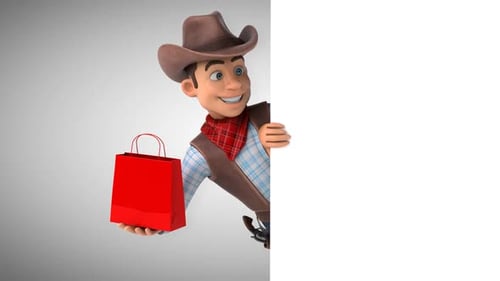 Fun Cowboy - 3D Animation