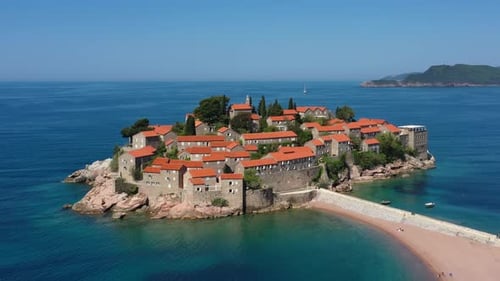 Sveti Stefan Island in Montenegro