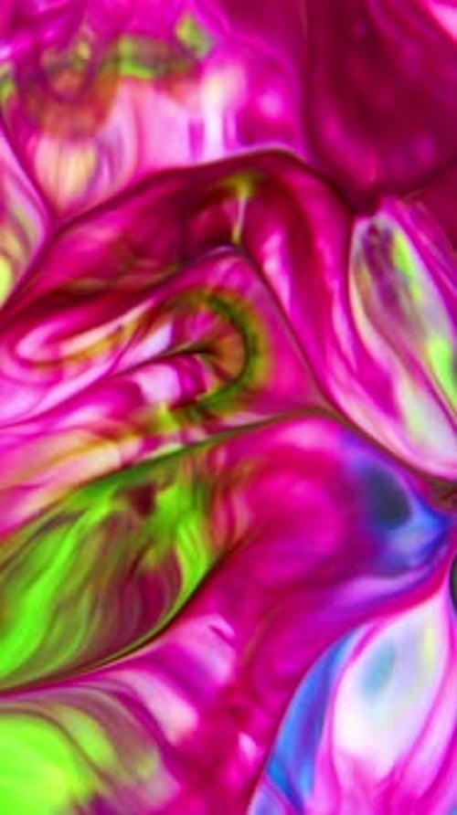 Abstract Swirling Paint Fluid Colors Motion Graphics