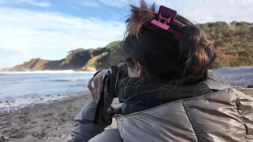 Camera Beach Shot