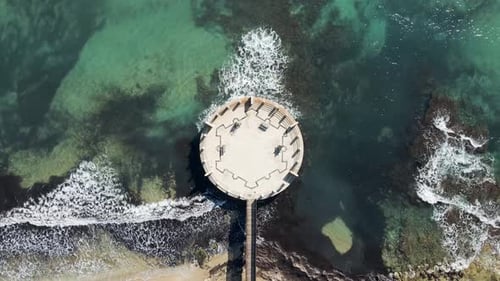 Aerial view of Avola, Syracuse, Sicily, Italy.