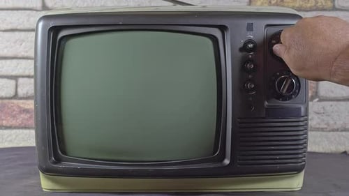 Antique And Broken Channel Settings Old Television Channel Search