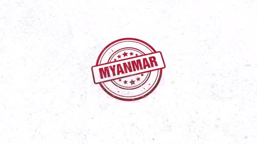 Myanmar Rubber Stamp