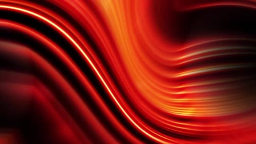 Dynamic Abstract Glowing Fluid Lines Background