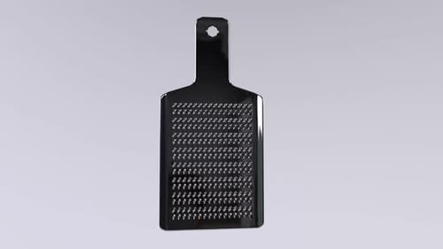 Grater Tool 3d object rotating loop