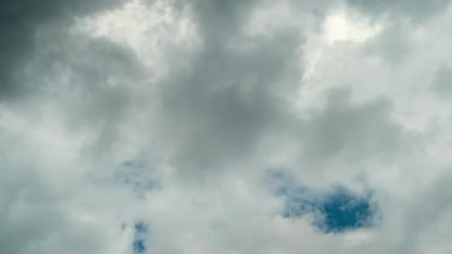 Cloudy sky Timelapse. Dramatic view of the sky.