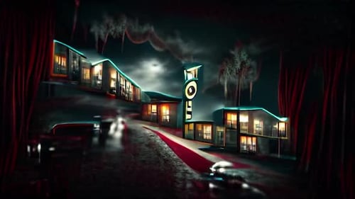 Bates Motel Animation Background Video
