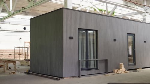 Newly Built Single Storey Prefabricated Modular Building Prefabricated Mobile Wooden House at