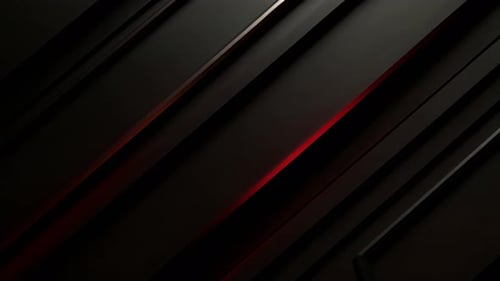 Glowing Red Lines Modern Geometric Background Animation