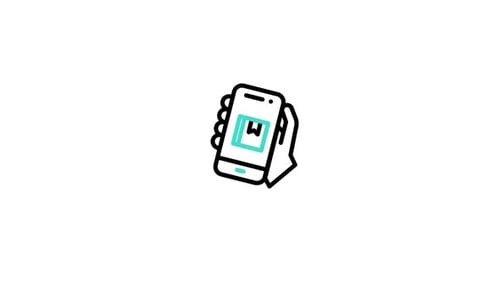 Animiertes Paketsymbol