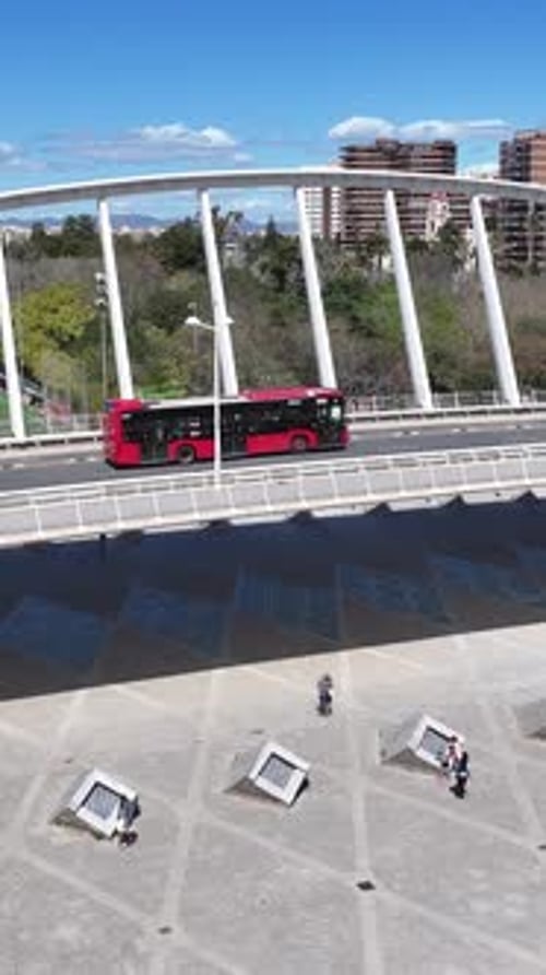 Exhibition Bridge at Valencia valence community Spain.