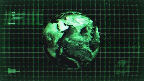 Space Digital Hologram Screen 02