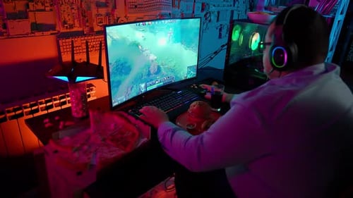 Burger Pizza And Game