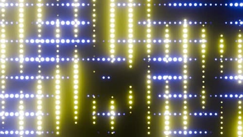 Complementary Blue And Yellow Colors Vj Loop Show Background