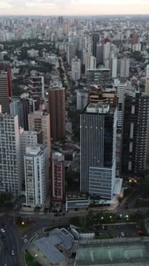 Curitiba Capital City Horizon Urban Skyline Landscape Curitiba