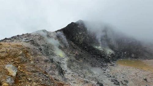 Active Volcano Sibayak