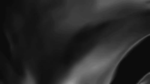 Elegant Dark Fluid Fabric Waves Seamless Loop Background