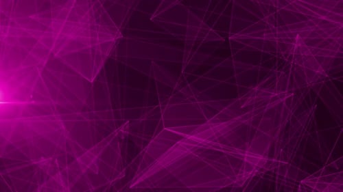 Abstract Pink Plexus Network Loop Background
