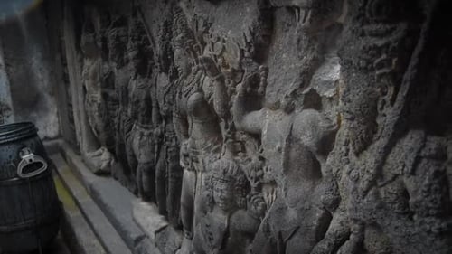 The statue of Prambanan Temple, Prambanan Temple is an 8th-century Hindu temple compound in the Spec