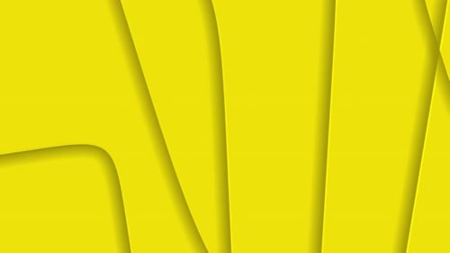 Seamless Abstract Fluid Yellow Motion Background Loop