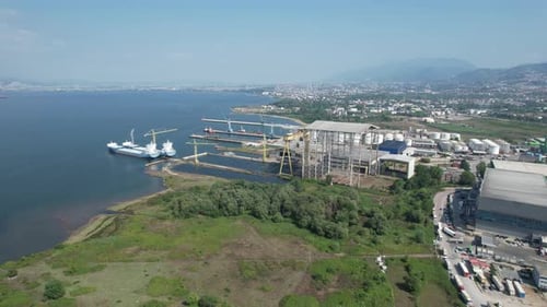 Aerial Shot Shipyard