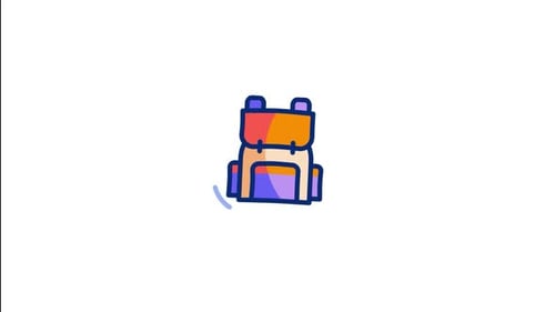 Backpack Animated Icon