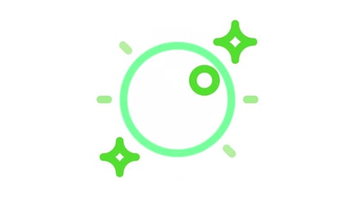 Icône d'animation solaire