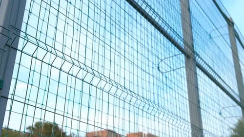 Teen Girl Thoughtful by Urban Fence Outdoors