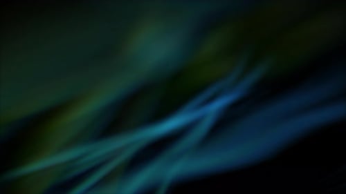 Fluid Turquoise Ribbons Mimic Gentle Ocean Currents and Soothing Motion