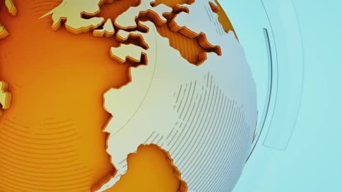 World Map Animation Hd V.18