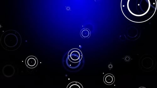Technology Blue Background Loop