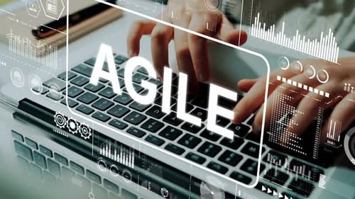 Typing on Laptop with Agile Software Graphics