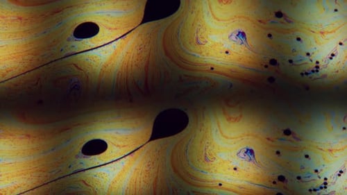 Abstract Fluid Patterns with Dark Shapes Background