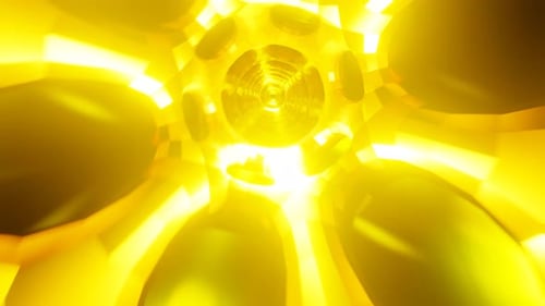 VK Loop pulsierender Portaltunnel der Träume abstrakter 3D-Hintergrund