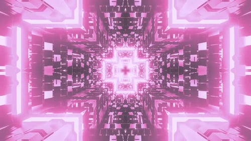 Dynamische hypnotische Tunnelanimation