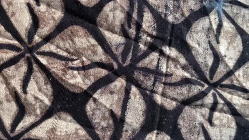 Indonesian batik cloth