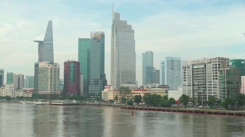 Awesome Ho Chi Minh City skyline, Vietnam