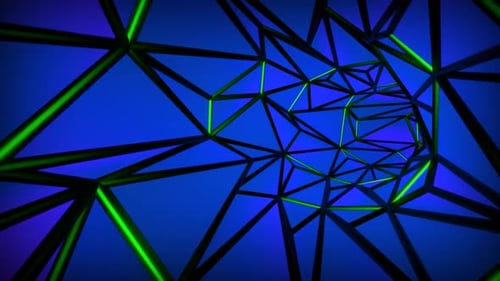 Visual-loop abstract video motion background