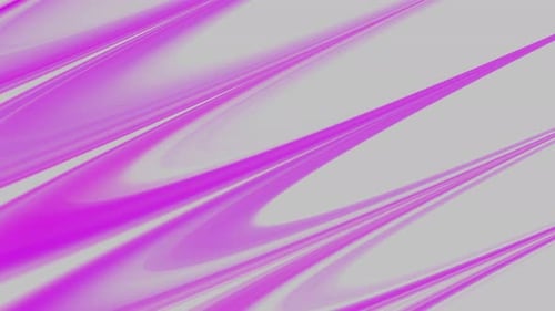 Abstract Fluid Motion Background with Purple and White Waves