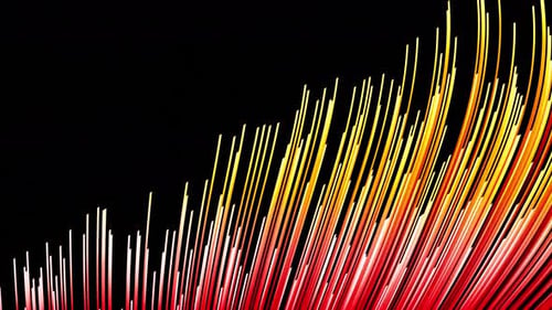 Digital Fireworks Background Vj Loop For Party 4K