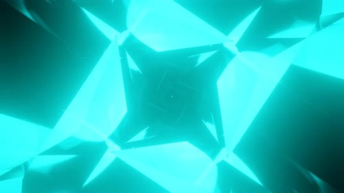 Boucle fluide de visuels futuristes surréalistes palpitants