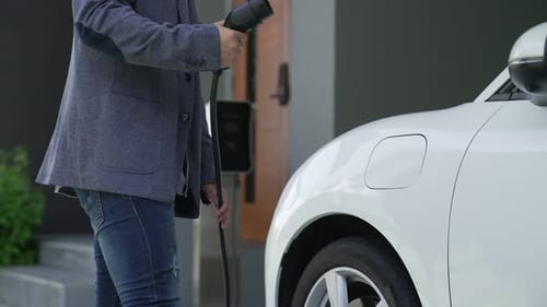 Progressive Idea of Charging Electric Vehicle Via Cable From Charging Station