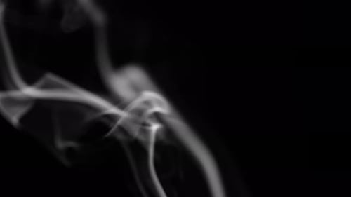 Wispy Cigarette Smoke