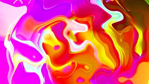 Dynamic Colorful Fluid Abstract Background Animation