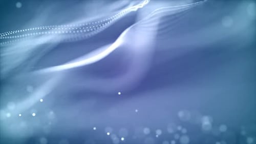 Glänzende Lichter, Linien, winkende Animation