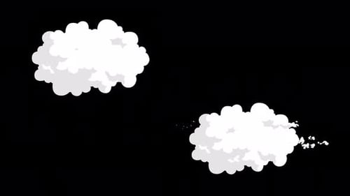 Abstract Cloud Smoke Puff Reveal Transition