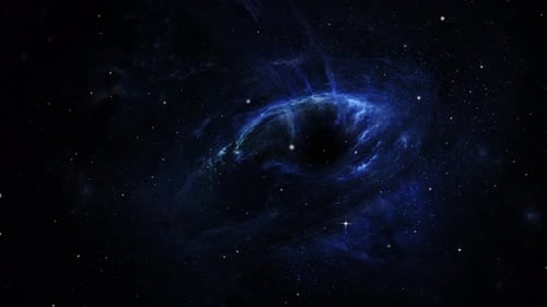 nebulosas, espaço escuro no universo com nuvens