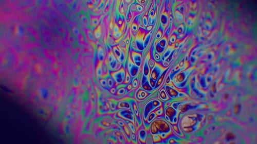 Oil Dye Blur Ink Mix Liquid Paint Acrylic Light