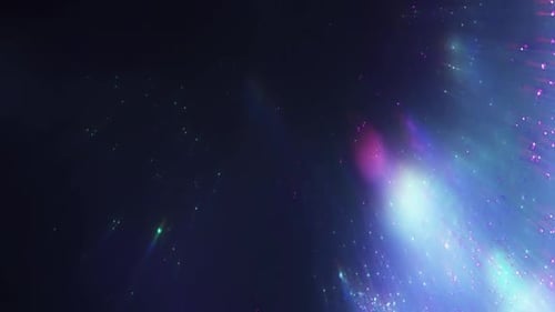 Particules laser Rainbow Party