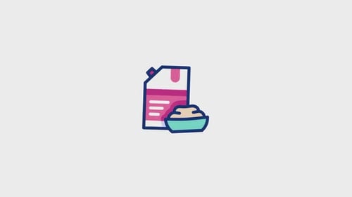 Sour Cream Animated Icon
